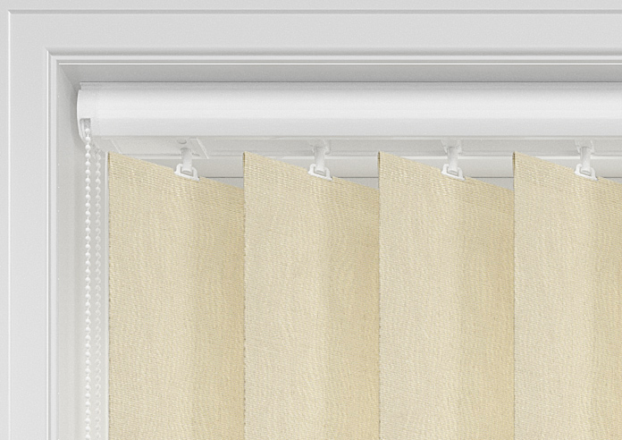 Perla, Powder White - Vertical Blind - Image 10